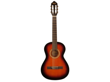VALENCIA Konzertgitarre 3/4, Fichtendecke, Classic Sunburst